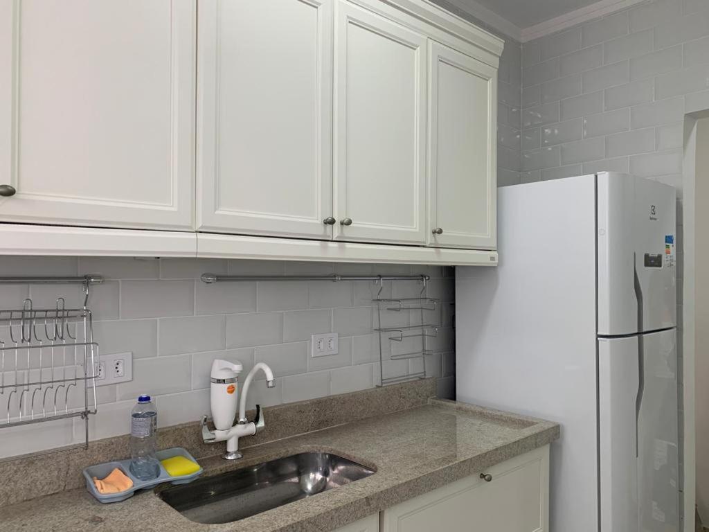 גוארויה Apto 1 Dorm Entre Praias Do Tombo E Asturias! מראה חיצוני תמונה